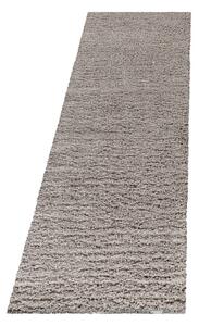Jasnobrązowy chodnik 80x250 cm Fluffy – Ayyildiz Carpets