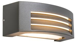 Inteligentna lampa ścienna antracytowa IP44 w tym Wi-Fi P45 - Hurricane 1