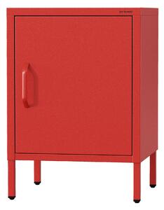 Szafka nocna MIA, 424 x 595 x 400 mm, Modern: czerwona