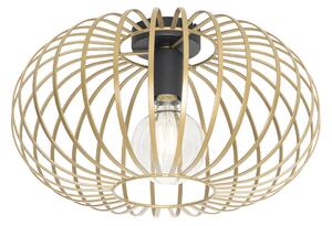 Inteligentna lampa sufitowa złota 39 cm w tym WiFi G95 - Johanna