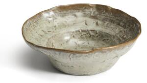 Szara ceramiczna miska na zupę Alenia – Kave Home
