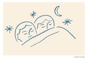 Plakat 40x30 cm Slumber – Amélie Lehoux – The Poster Club
