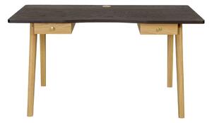 Biurko w dekorze dębu 70x140 cm Nice – Woodman