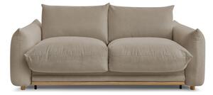 Beżowa rozkładana sofa 214 cm Ernest – Bobochic Paris