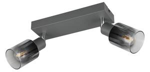 Antracytowa lampa punktowa ø 7 cm Cadiz – Reality