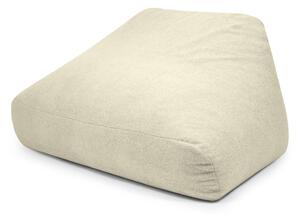 Kremowy worek do siedzenia z materiału bouclé Sofa Snug – SLOWDOWN