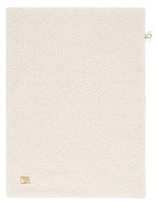 Kremowy koc dziecięcy z materiału sherpa 100x77 cm – Meowbaby