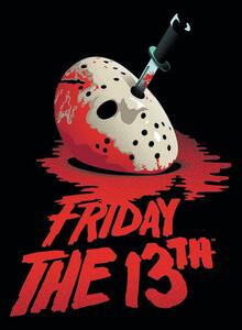 Druk artystyczny Friday the 13th - Blockbuster