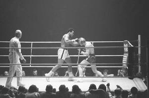 Fotografia Muhammad Ali and Juergen Blin 1971