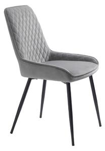 Szare krzesło Milton – Unique Furniture
