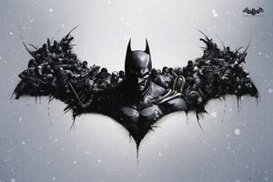 Druk artystyczny Batman Arkham Origins - Logo