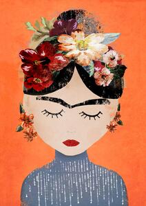 Ilustracja Frida Orange Version, Treechild