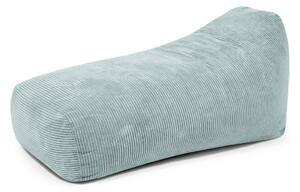 Miętowy sztruksowy worek do siedzenia Snug Long 140 – SLOWDOWN