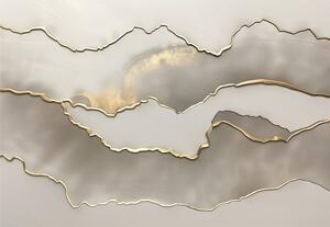 Ilustracja Metallic landscape no3, Alma