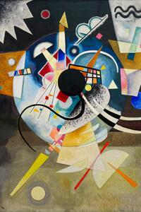 Reprodukcja A Center 1922, Wassily Kandinsky