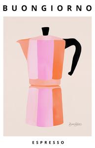 Ilustracja Buongiorno Espresso, Baroo Bloom