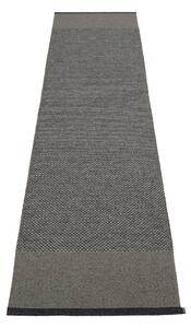Antracytowy chodnik odpowiedni na zewnątrz 70x300 cm Edit Charcoal – Pappelina