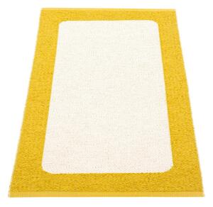 Musztardowo-kremowy dywan odpowiedni na zewnątrz 70x120 cm Ilda Mustard – Pappelina