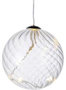 Dekoracja świetlna LED w kształcie bombki Sirius Wave Ball, ⌀ 8 cm