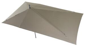 Madison Parasol Asymmetric Sideway, 360x220 cm, szarobrązowy, PC15P015