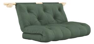 Zielona rozkładana sofa 135 cm Hooked – Karup Design