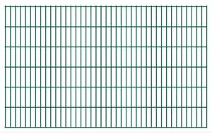 Panel ogrodzeniowy 2D, 2,008 x 1,23 m, zielony
