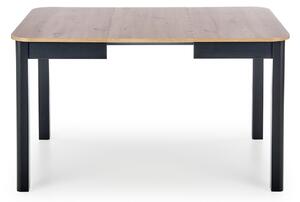 Stół rozkładany Biatro 90x90 - dąb artisan / czarny