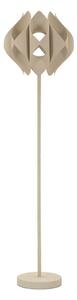 Beżowa lampa stojąca z metalowym kloszem (wysokość 155 cm) Space – Mauro Ferretti
