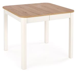 Stół rozkładany Biatro - 90x90 - dąb artisan / biały