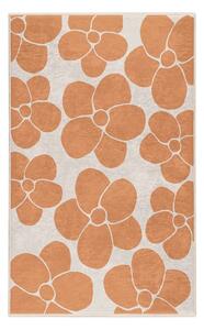 Pomarańczowy dywan odpowiedni do prania 80x150 cm Orange Meadow – Mila Home
