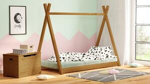Łóżko dziecięce drewniane domek Tipi