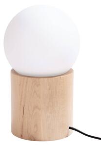Skandynawska drewniana lampka stołowa - A436-Urva