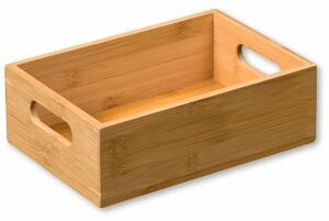 Kesper 57403 Uniwersalne pudełko bambusowe, 24 x16,5 x 8 cm