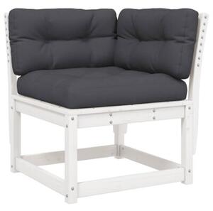 Zestaw Mebli Ogrodowych Komplet Wypoczynkowy Z Poduszkami 5-Częściowy Drewno Na Taras Balkon Ogród