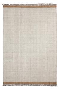Kremowy wełniany dywan tkany ręcznie 200x300 cm Brina – Kave Home