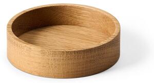 Drewniany pojemnik dekoracyjny w naturalnym kolorze ø 11x3 cm Circle S – LIND DNA