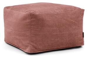 Ceglasty sztruksowy worek do siedzenia Softbox MooG – SLOWDOWN