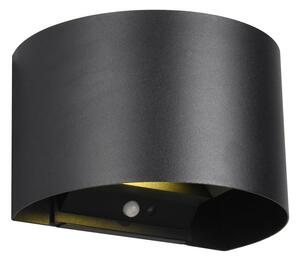 Lampa zewnętrzna ścienna LED z czujnikiem ruchu (wysokość 10 cm) Talent – Reality