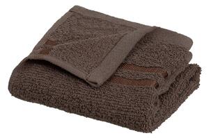Brązowy bawełniany ręcznik frotte 30x50 cm Simple – Casa Selección