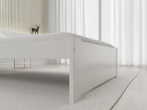 Łóżko IKAROS 90 x 200 cm, białe Stelaż: Bez stelaża, Materac: Bez materaca