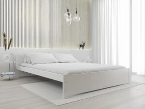Łóżko IKAROS 180 x 200 cm, białe Stelaż: Ze stelażem listwowym rolowanym, Materac: Bez materaca