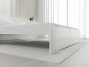 Łóżko IKAROS 160 x 200 cm, białe Stelaż: Ze stelażem listwowym rolowanym, Materac: Bez materaca