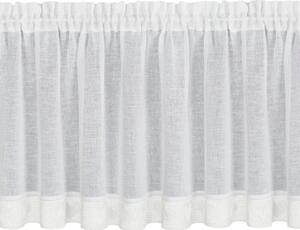 Firana gotowa EUROFIRANY Gaja 150 x 60 cm Kremowy