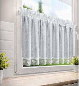 Firana gotowa EUROFIRANY Gaja 150 x 60 cm Kremowy