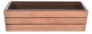Drewniana doniczka 51 cm Modern – Rojaplast