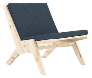 Ciemnoniebieski fotel Sway – Karup Design