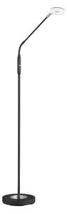 Czarna lampa stojąca LED ze ściemniaczem (wysokość 150 cm) Dent – Fischer & Honsel