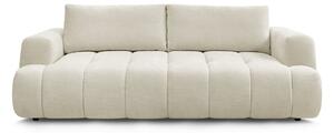 Beżowa rozkładana/ze schowkiem sofa 251 cm Fuji – Bobochic Paris