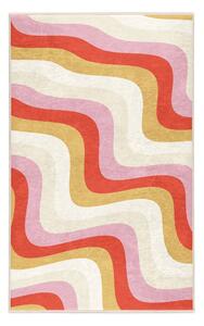 Żółto-różowy dywan odpowiedni do prania 60x100 cm Creamy Raspberry Swirl – Mila Home