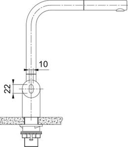 Bateria kuchenna stojÄ ca FRANKE Atlas Neo Sensor z wyciÄ ganÄ wylewkÄ Czarna stal szlachetna 115.0625.527